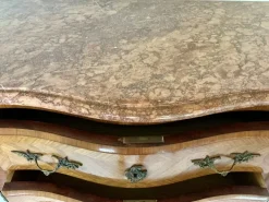 Pamono Louis XV Style Marquetry Chest of Drawers from Skalski, France, 1960s Best