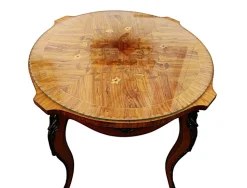 Pamono Louis XV Style Marquetry Coffee Table, 1920s Discount