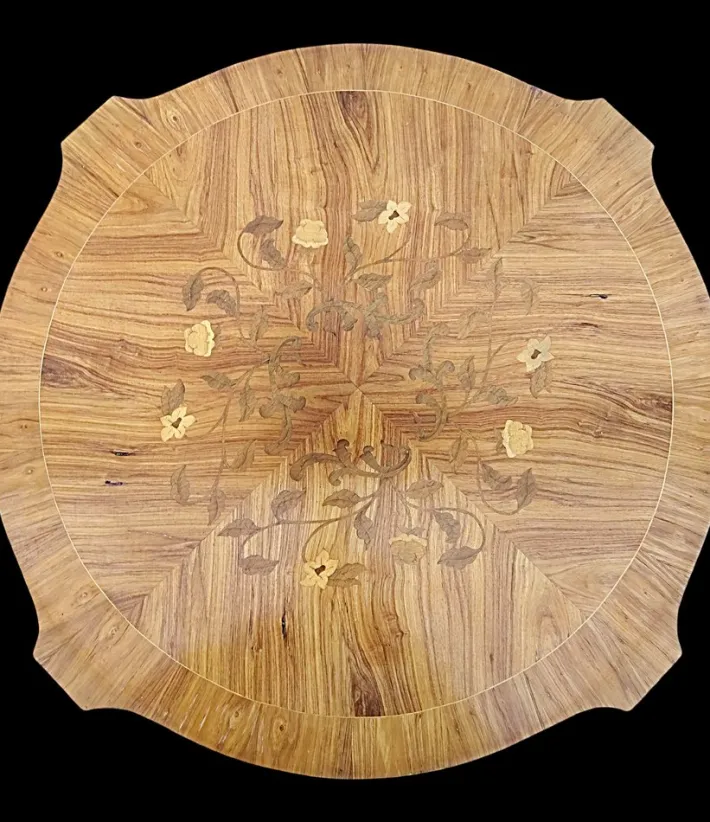 Pamono Louis XV Style Marquetry Coffee Table, 1920s Discount