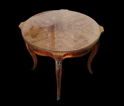 Pamono Louis XV Style Marquetry Coffee Table, 1920s Discount