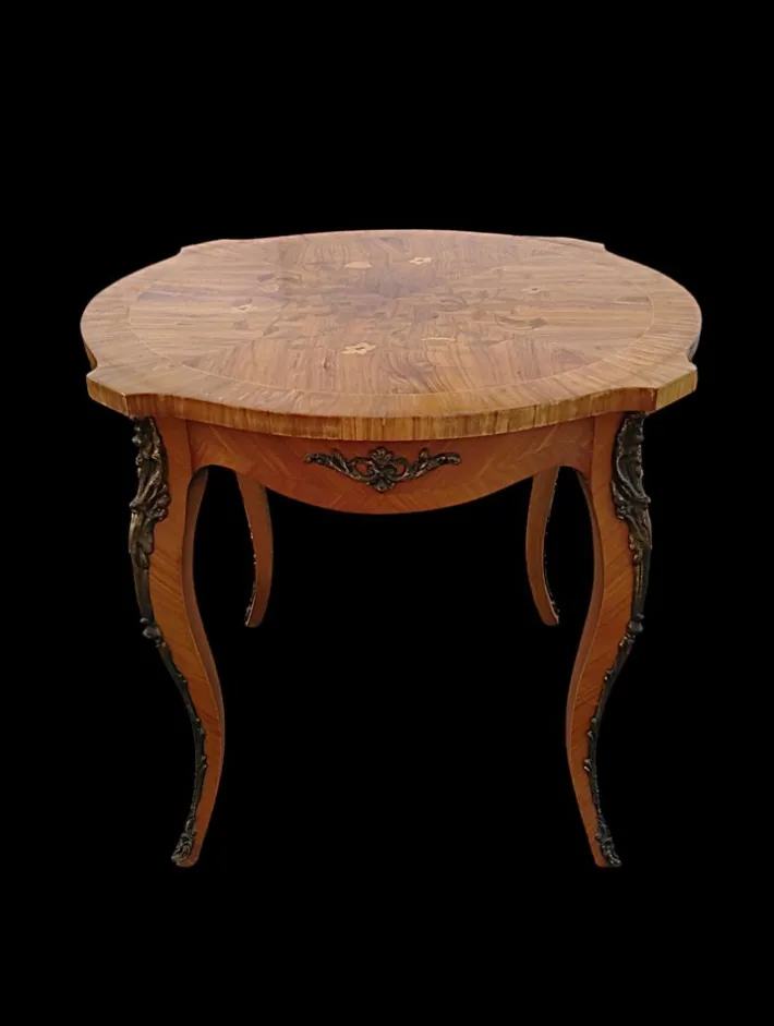 Pamono Louis XV Style Marquetry Coffee Table, 1920s Discount