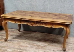 Pamono Louis XV Style Provencal Table in Cherry Wood