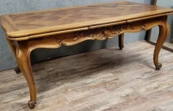 Pamono Louis XV Style Provencal Table in Cherry Wood