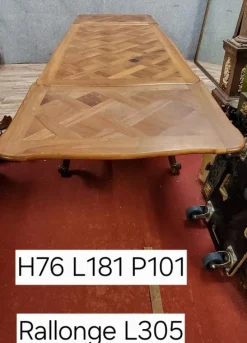 Pamono Louis XV Style Provencal Table in Cherry Wood