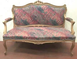 Pamono Louis XV Style Rocaille Sofa and Armchairs, Set of 3 Clearance
