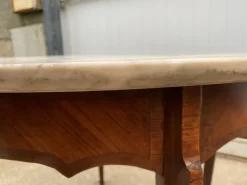 Pamono Louis XV Style Round Marble Coffee Table