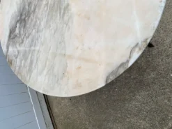 Pamono Louis XV Style Round Marble Coffee Table