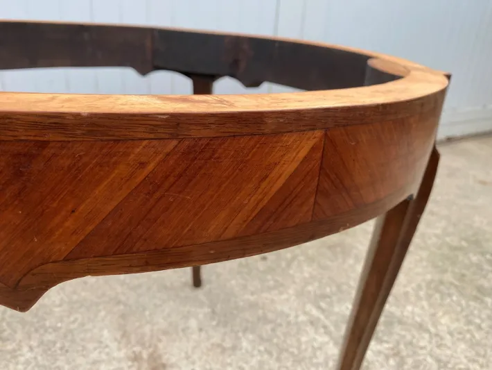 Pamono Louis XV Style Round Marble Coffee Table