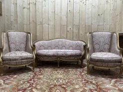 Pamono Louis XV Style Sofa and Chairs, Set of 3 Online