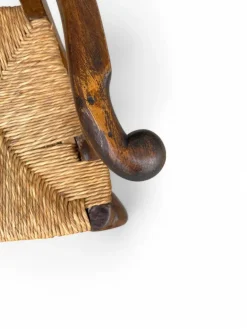 Pamono Louis XV Venetian Armchair in Walnut