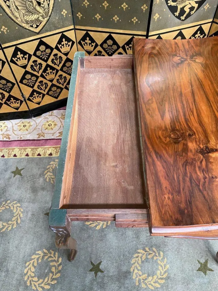 Pamono Louis XV Walnut Games Table Discount