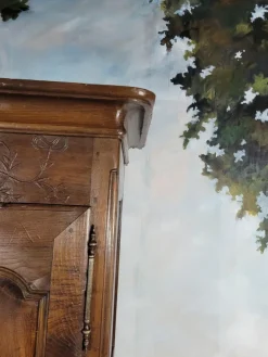 Pamono Louis XV Wardrobe in Oak New