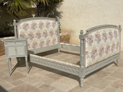 Pamono Louis XVI Bed & Nightstand, Set of 2 Sale