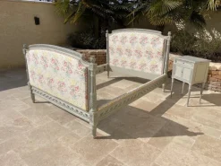 Pamono Louis XVI Bed & Nightstand, Set of 2 Sale