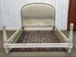 Pamono Louis XVI Beech Balleroy Bed, Early 20th Century Online