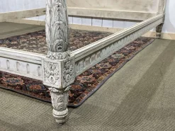 Pamono Louis XVI Beech Balleroy Bed, Early 20th Century Online