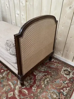 Pamono Louis XVI Bench with Floral Fabric Online