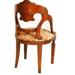 Pamono Louis XVI Bergere Armchairs in Carved Walnut by Testolini Freres for Testolini & Salviati, 1890s, Set of 3 Outlet