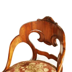 Pamono Louis XVI Bergere Armchairs in Carved Walnut by Testolini Freres for Testolini & Salviati, 1890s, Set of 3 Outlet