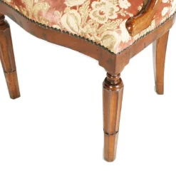 Pamono Louis XVI Bergere Armchairs in Carved Walnut by Testolini Freres for Testolini & Salviati, 1890s, Set of 3 Outlet
