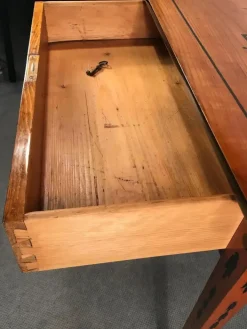 Pamono Louis XVI Cherry Veneer Side Table or Desk with Inlays, Germany, 1780 Best