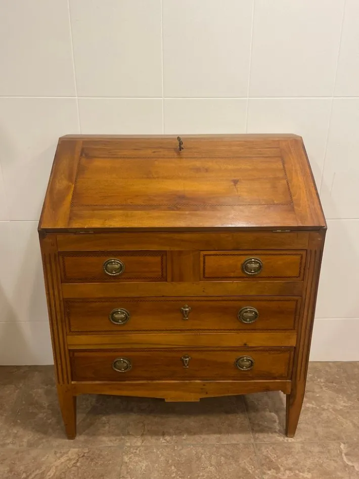 Pamono Louis XVI Chest of Drawers in Walnut Discount