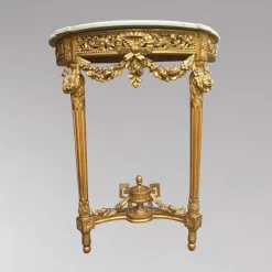 Pamono Louis XVI Demi-Lune Console, 1870s Sale