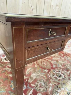 Pamono Louis XVI Directoire Style Bureau Plat in Mahogany Best