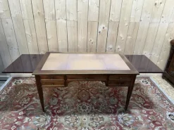 Pamono Louis XVI Directoire Style Bureau Plat in Mahogany Best