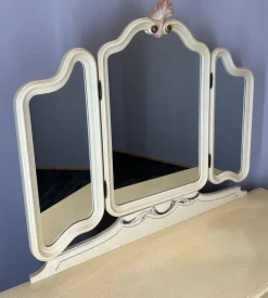 Pamono Louis XVI French Carved Dressing Table New