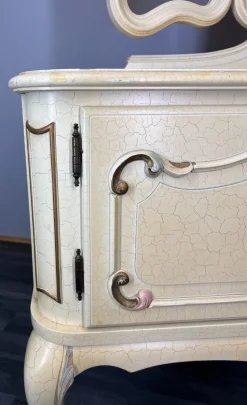 Pamono Louis XVI French Carved Dressing Table New