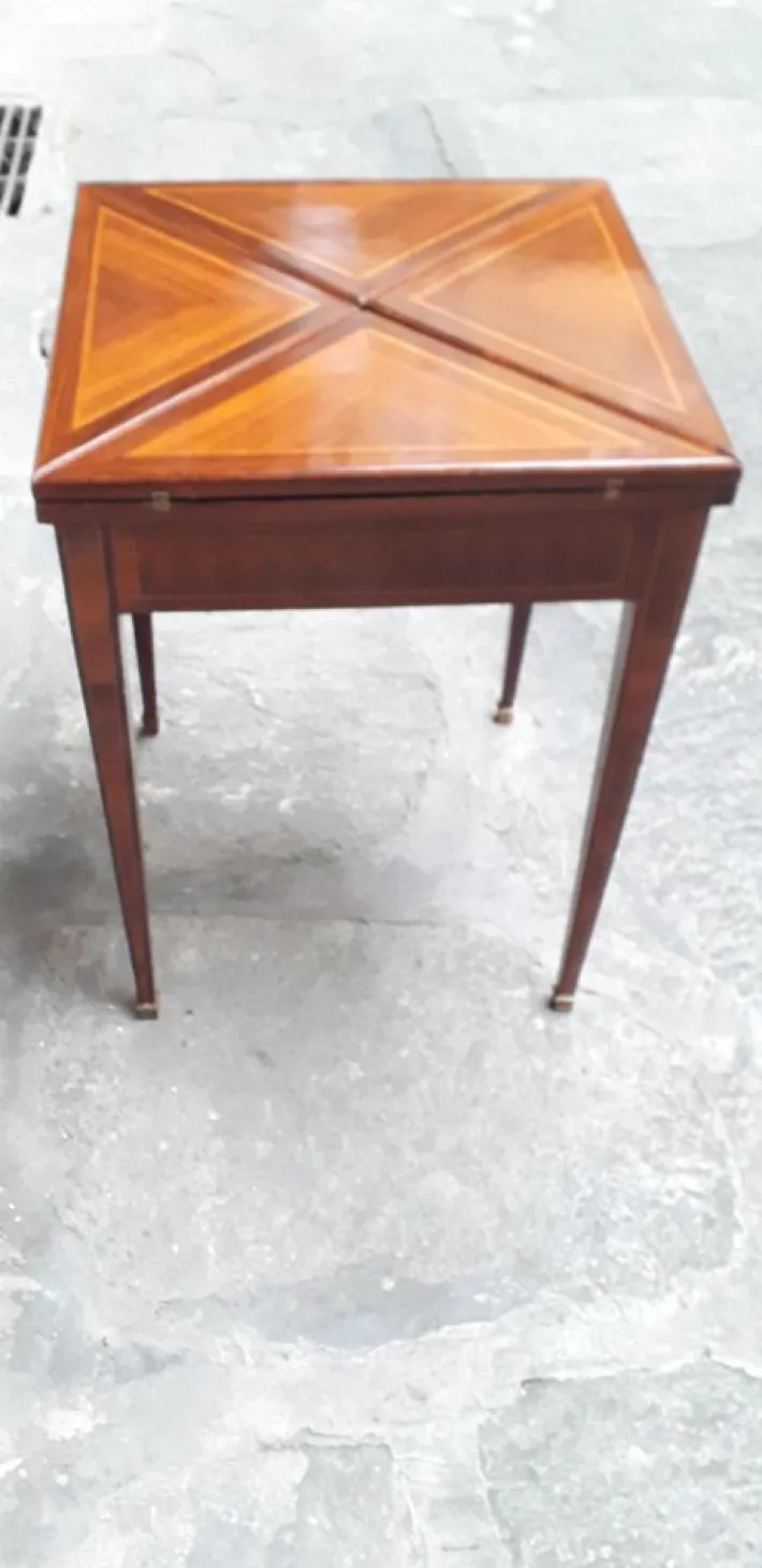 Pamono Louis XVI Game Table Hot