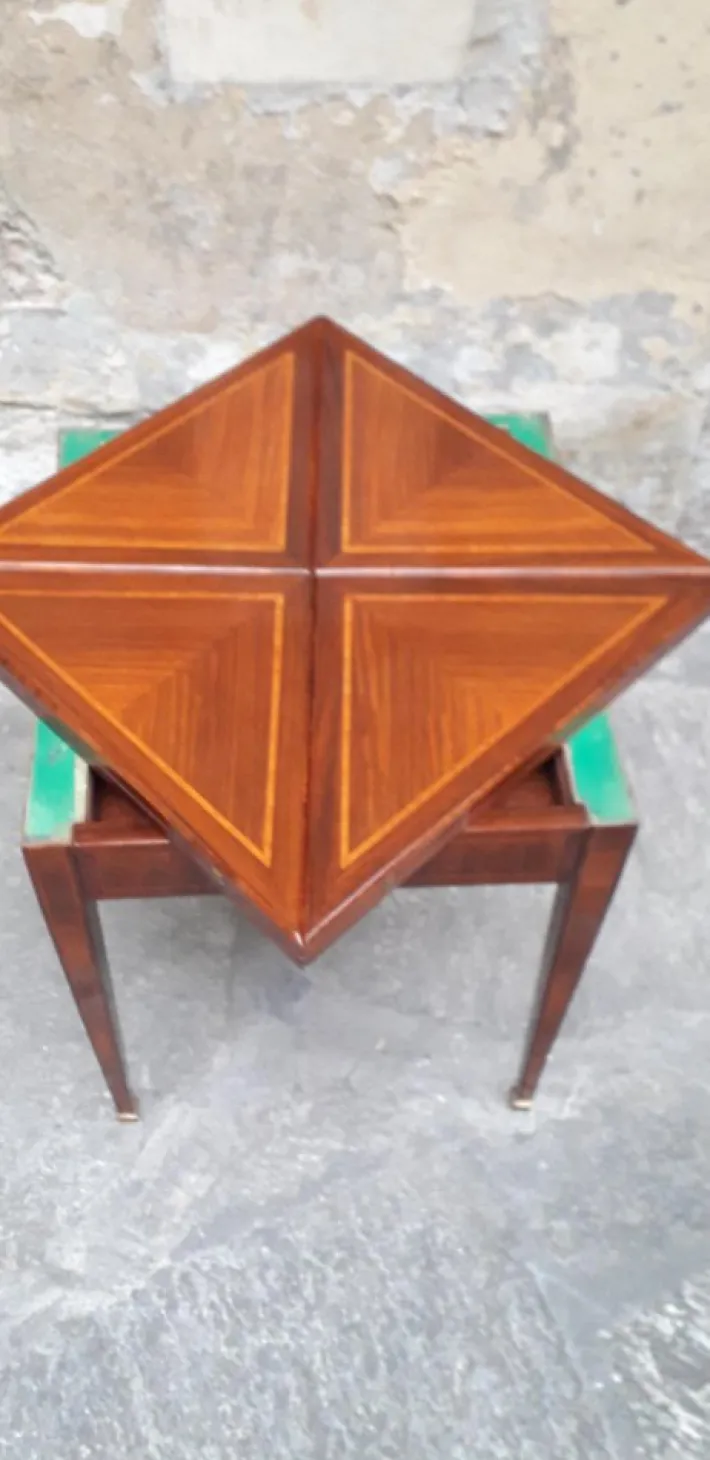 Pamono Louis XVI Game Table Hot