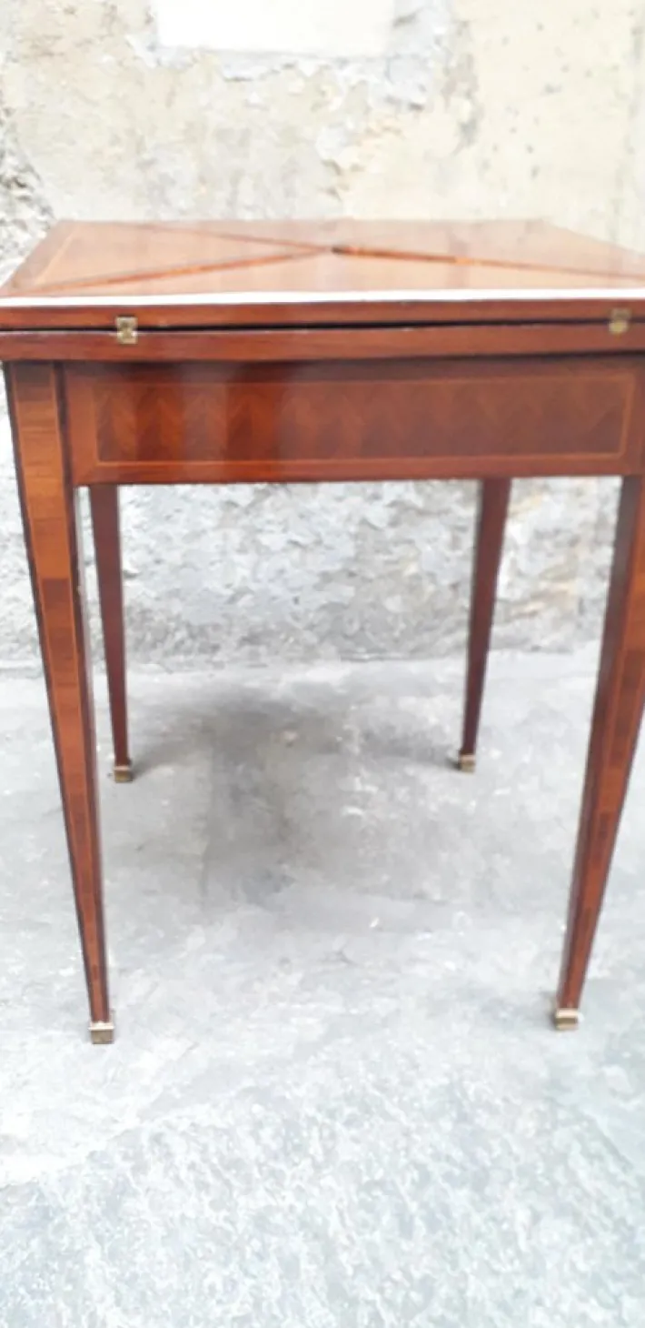 Pamono Louis XVI Game Table Hot