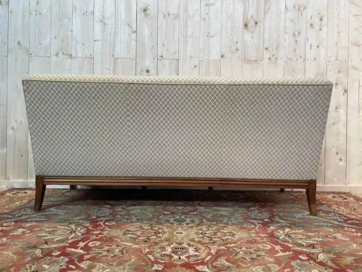 Pamono Louis XVI Living Room Sofa and Bergeres, Set of 3