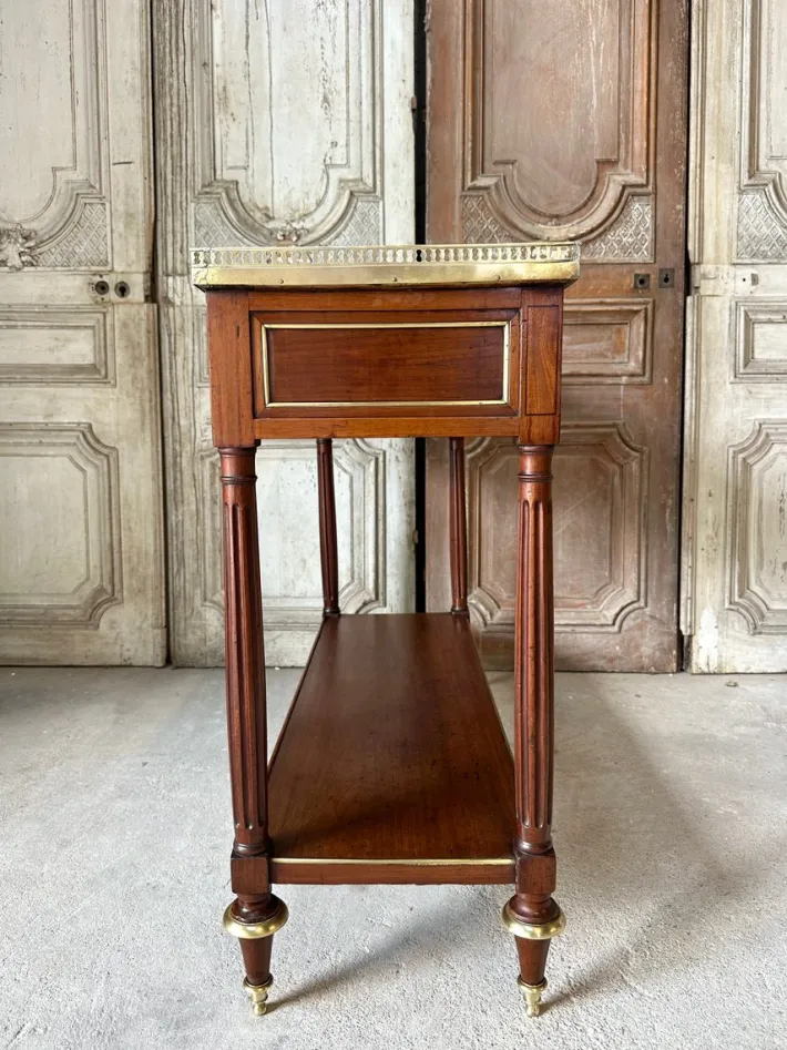 Pamono Louis XVI Mahogany Console Best