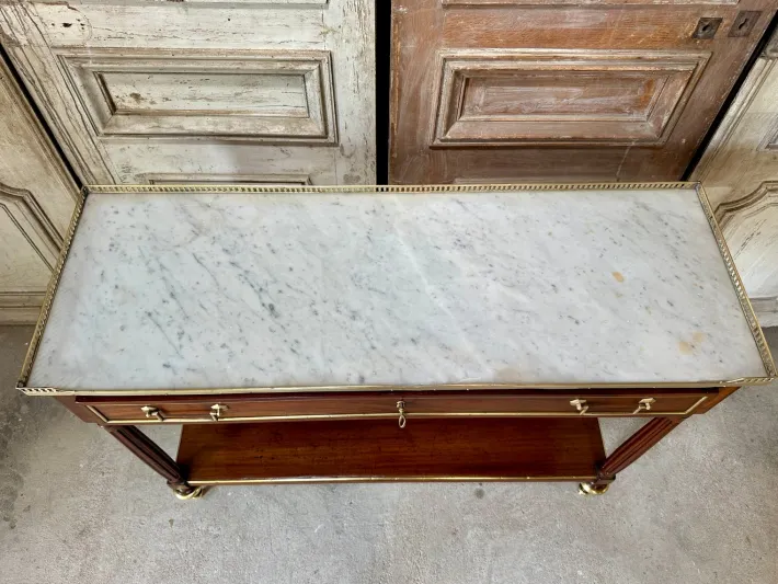 Pamono Louis XVI Mahogany Console Best