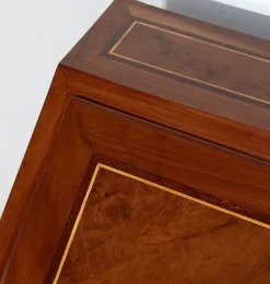 Pamono Louis XVI Scriban Secretary Desk in Mahogany and Precious Woods, 18th Century Best