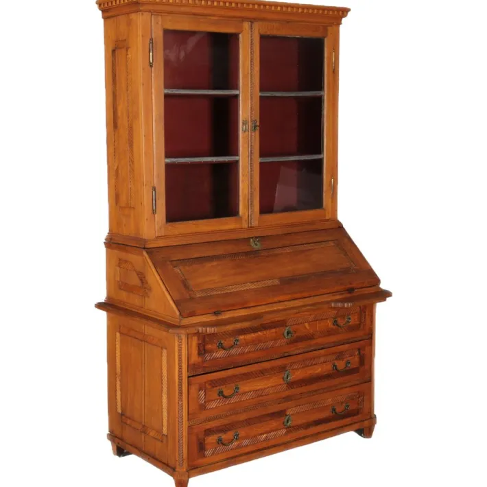 Pamono Louis XVI Secretaire with Showcase, 1780