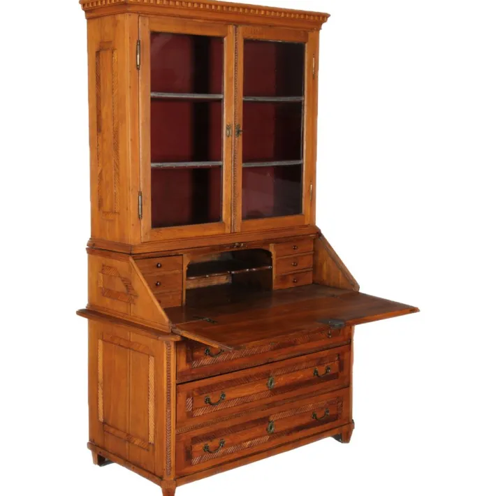 Pamono Louis XVI Secretaire with Showcase, 1780