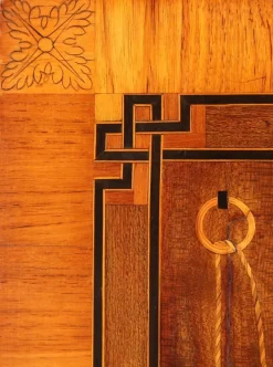 Pamono Louis XvI Secretary with Marquetry, 1790s Outlet