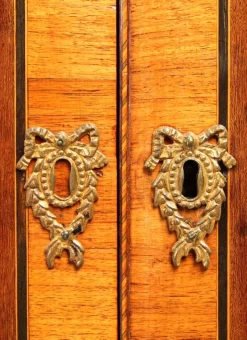 Pamono Louis XvI Secretary with Marquetry, 1790s Outlet
