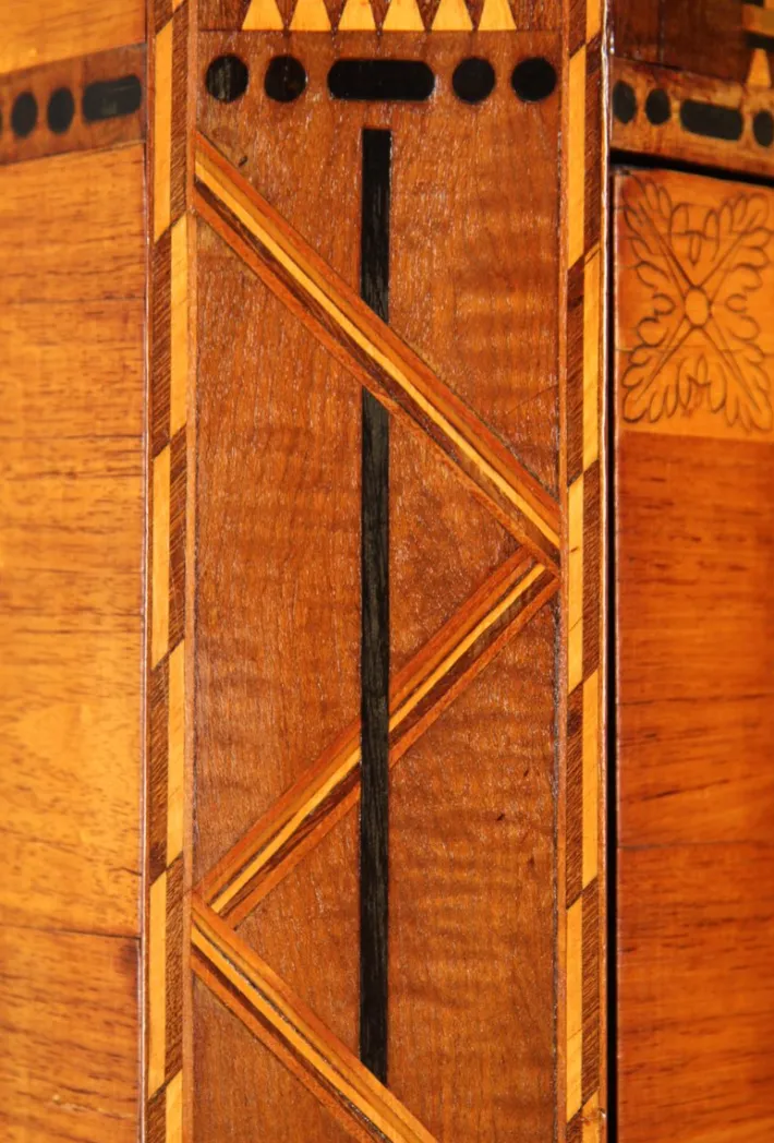 Pamono Louis XvI Secretary with Marquetry, 1790s Outlet