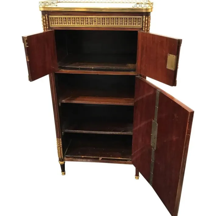 Pamono Louis XVI Style Cabinet, 1880s