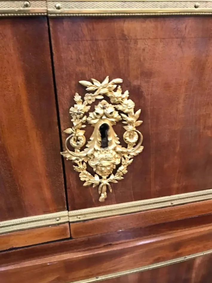 Pamono Louis XVI Style Cabinet, 1880s