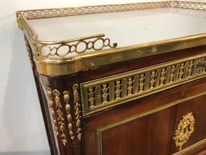 Pamono Louis XVI Style Cabinet, 1880s