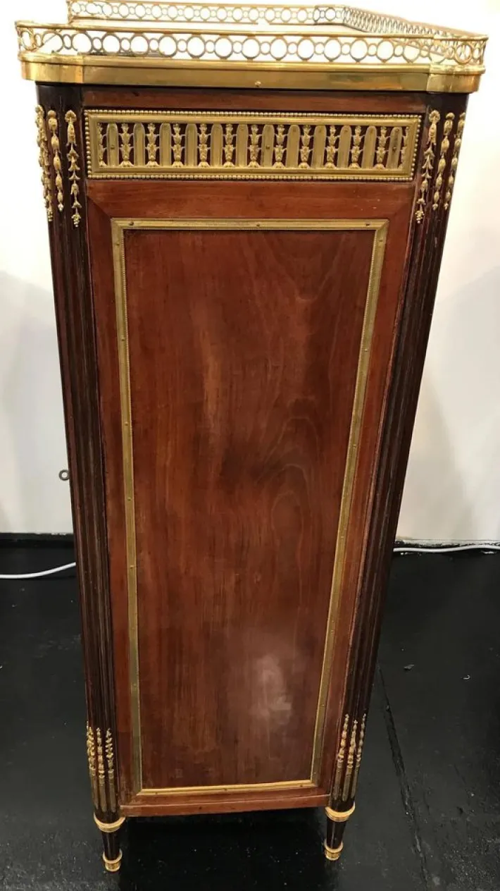 Pamono Louis XVI Style Cabinet, 1880s