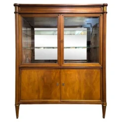 Pamono Louis XVI Style Cherry Wood Display Case Online