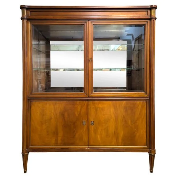 Pamono Louis XVI Style Cherry Wood Display Case Online