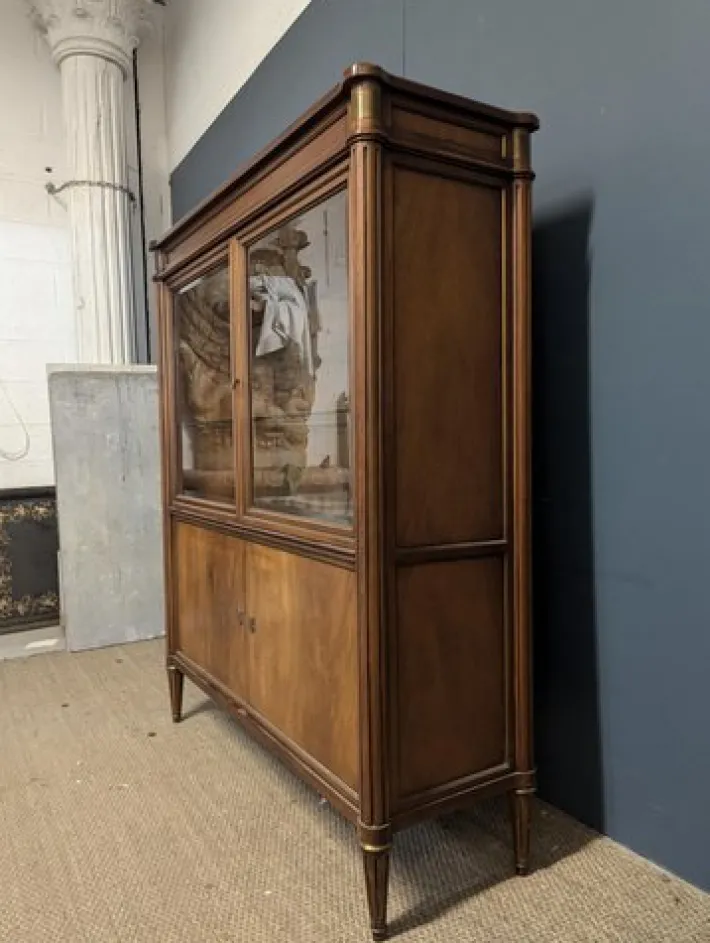 Pamono Louis XVI Style Cherry Wood Display Case Online